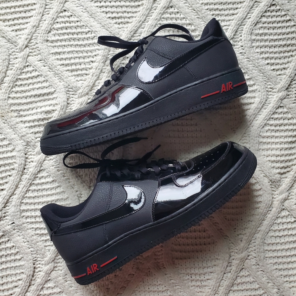 COPY - Nike Black Patent Air Force 1